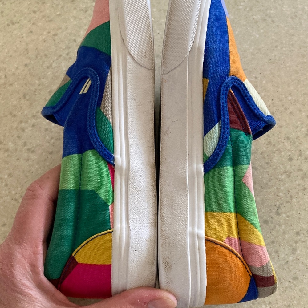 Vera Bradley Multicolor Geometric Slip On Sneakers - Picture 6 of 8